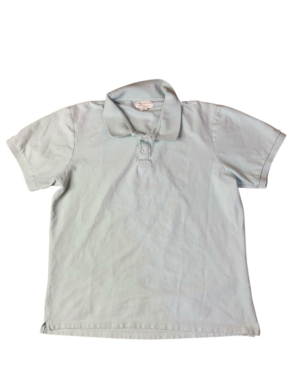 Urban Man Mint Green Short Sleeve Cotton Polo Shirt XL